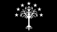Flags Gondor the lord of the rings white tree