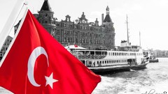 Flags Istanbul Haydarpasa
