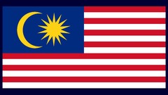 Flags Malaysia nations