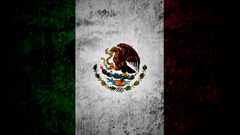 Flags Mexico dirty