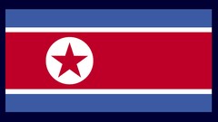 Flags north korea nations