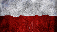 Flags Poland
