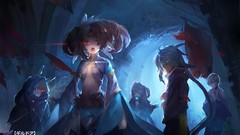 Flags red eyes drawings long hair anime girls blue eyes pixiv 