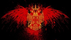 Flags serbia