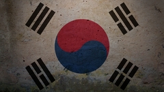 Flags south korea
