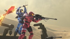 Flags Spartan halo sniper rifles