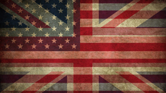 Flags USA Britain