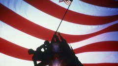 Flags USA Iwo Jima