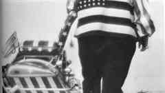 Flags USA monochrome striped