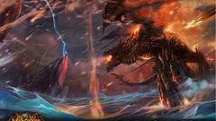 Flame death storm world of warcraft artwork blizzard 