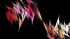 Flame Fractals abstract forms colors apophysis