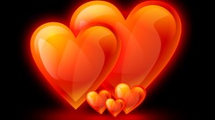 Flame love Hearts family