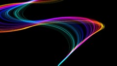 Flame multicolor swirls