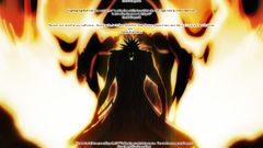 Flames bleach silhouettes Zaraki