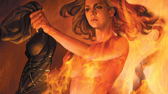 Flames eliza dushku topless