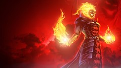 Flames fantasy art Marvel vs Capcom 3 dormammu