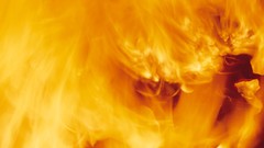 Flames fire