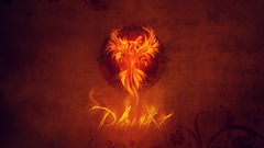 Flames fire phoenix