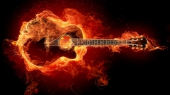 Flames guitars