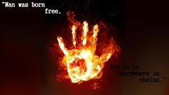 Flames hands Quotes philosophy