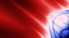 Flaming fractal abstract