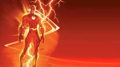 Flash comic hero cartoon