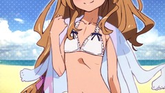 Flat Anime toradora aisaka taiga bikini Tanaka