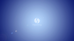 Flat blue Relax minimalistic