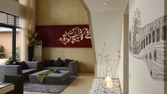 Flat room Furniture houses buildings