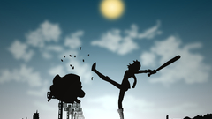 FLCL Fooly Cooly silhouettes