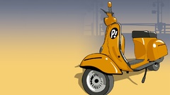 FLCL Fooly Cooly Vespa