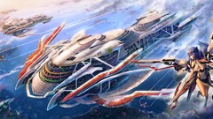 Fleet science fiction digital art