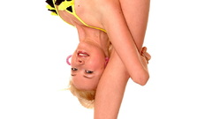 Flexible woman Zlata contortionist