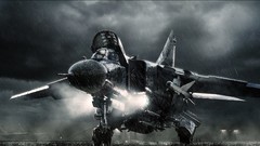 Flight dark Aircraft lights outdoors skies