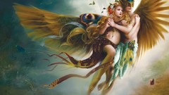 Flight puzzles fantasy art melanie delon