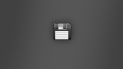 Floppy disks minimalistic retro