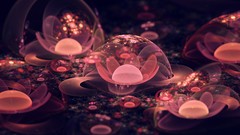 Flowers abstract digital art