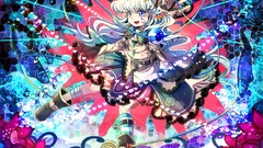 Flowers abstract fish dress collar Hearts hats white hair belts 