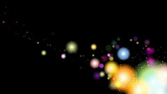 Flowers abstract multicolor