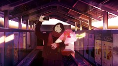 Flowers Anime anime girls