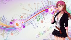 Flowers Anime buildings drawings bleach inoue orihime Doodle