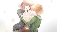 Flowers Anime dress anime girls danganronpa Nanami Chiaki 