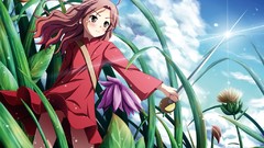 Flowers Anime long hair short hair the secret world of arrietty 