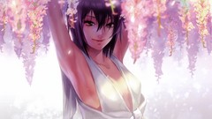 Flowers Anime Manga anime girls original characters Midori Foo