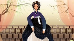 Flowers artwork Korean