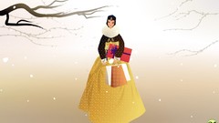 Flowers artwork Korean