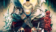 Flowers assassins creed Altair Ibn La-Ahad artwork ezio 