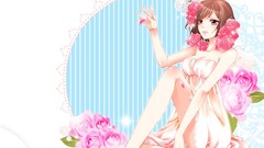Flowers barefoot vocaloid meiko