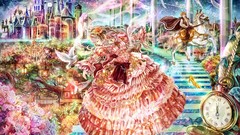 Flowers Birds Horses Anime dress Flower wall Castles clocks 