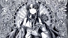 Flowers black and white snakes monochrome drawings bracelets 